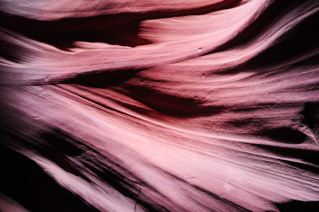 inside passage Antylope Canyon, Arizonaの写真素材