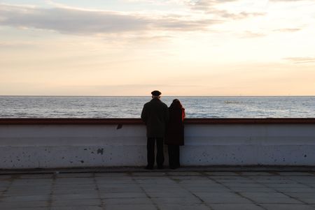 A coupleの写真素材