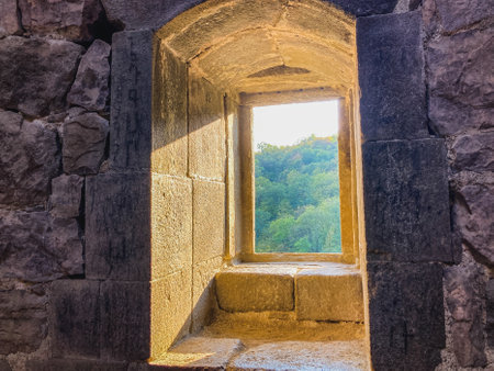 Arakelots Monastery is a 13th-century monastery about 3 kilometers southwest of the village of Kirants in the Tavush Province of Armenia.の写真素材