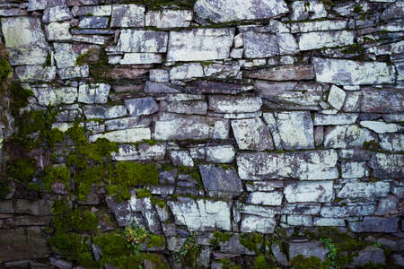 The background and texture stone wall. High resolutionの写真素材