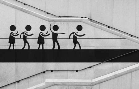 Squid Game Wallpapers with figure on the wall Yerevan, Armenia - 2021 October 30のeditorial素材