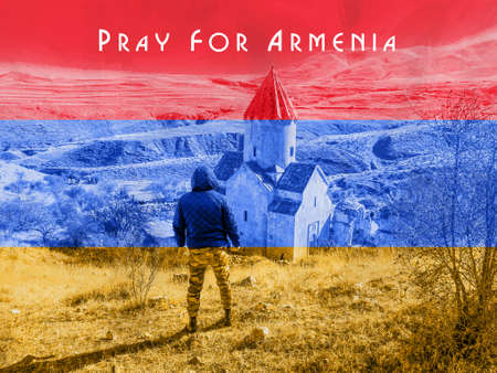 Pray for Armenia, Armenia flag
