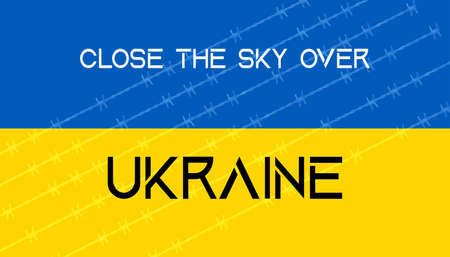 Russia vs Ukraine. War between Russia and Ukraineの写真素材