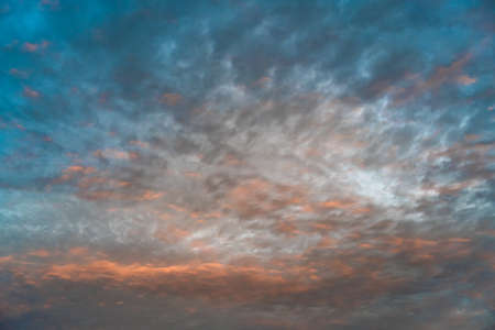 Blue sky background, sky and clouds