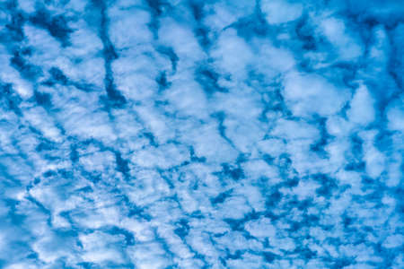 Blue sky background, sky and cloudsの写真素材