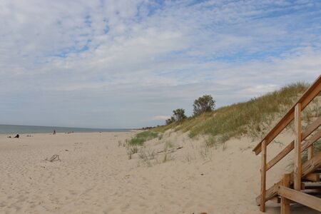 Curonian spitの写真素材