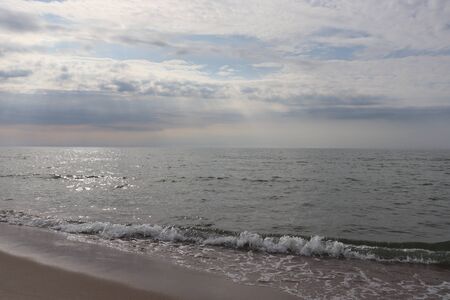 empty beach. Donskojeの写真素材