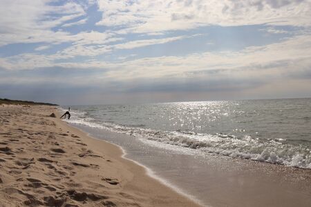 empty beachの写真素材