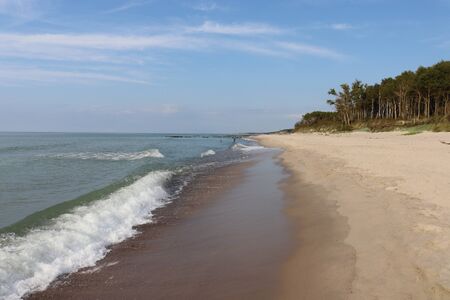 empty beachの写真素材