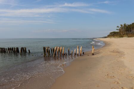 empty beachの写真素材