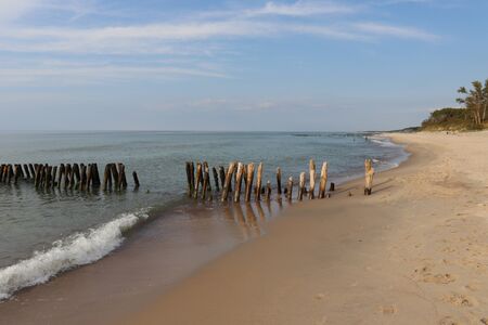Old wharfの写真素材