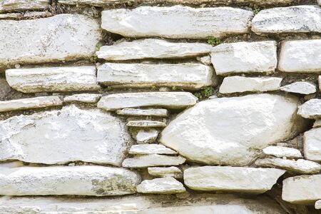 Natural stone wall, stone wall background.