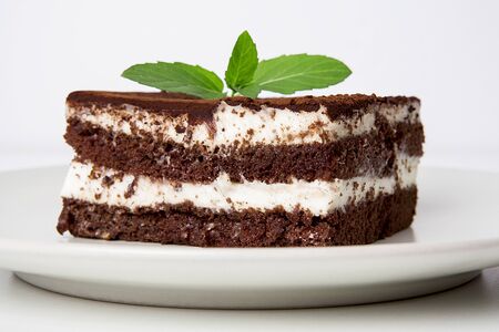 Prepared for special occasions, delicious and beautiful cake tiramisu.