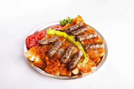Meatballs in tomato sauce.の写真素材