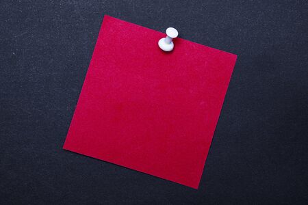 Colorful note paper on black background.の写真素材