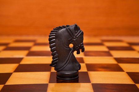 Chess game. Concept of business strategy and tactic.の写真素材
