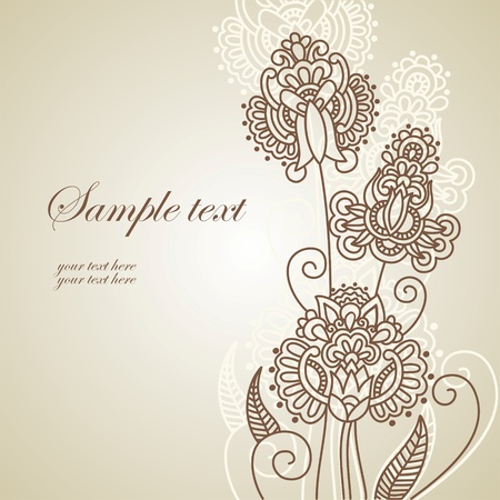 floral background のイラスト素材