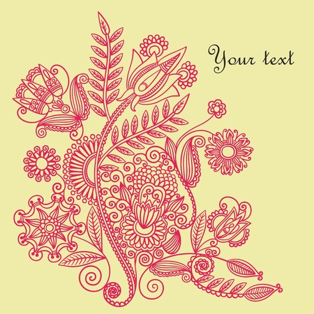 floral background のイラスト素材