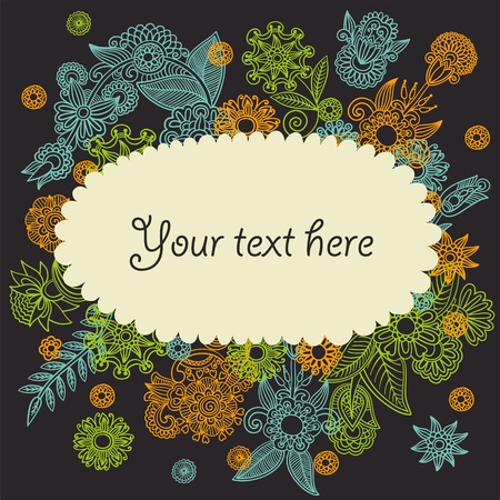 floral pattern のイラスト素材