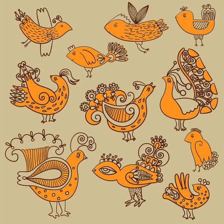 birds のイラスト素材