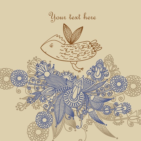 floral background のイラスト素材