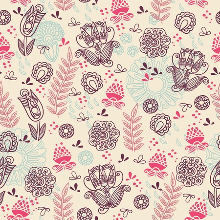 Seamless pattern のイラスト素材