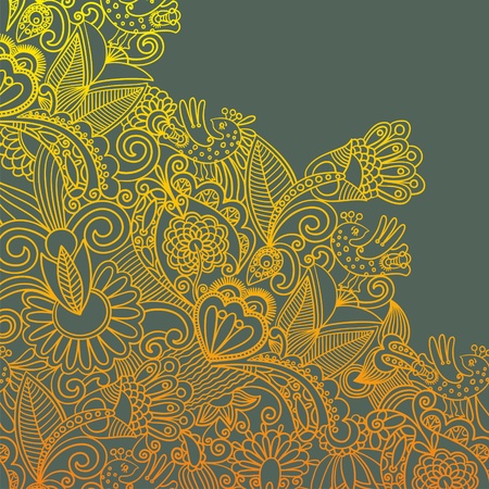 floral pattern のイラスト素材