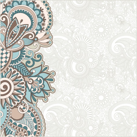 ornate card announcement のイラスト素材