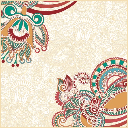 abstract flower background のイラスト素材