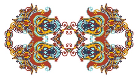 ornamental floral adornmentのイラスト素材
