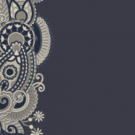 ornate floral backgroundのイラスト素材