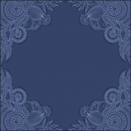 vintage ornamental templateのイラスト素材