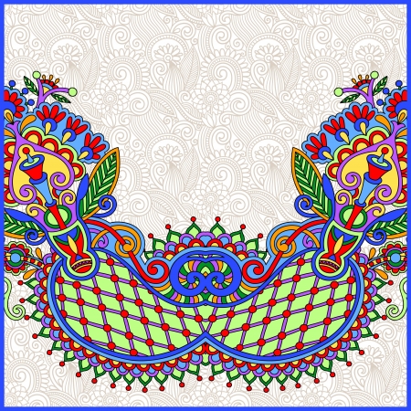 vintage ornamental templateのイラスト素材