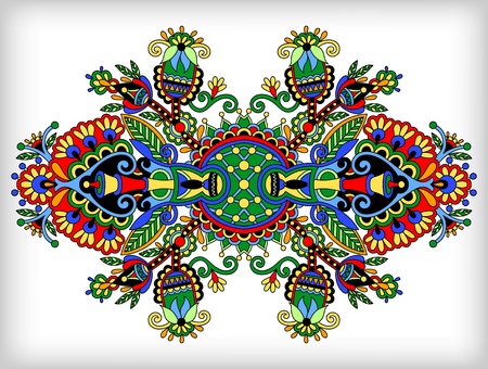 ornamental floral adornmentのイラスト素材