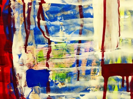 abstract hand draw acrylic painting compositionのイラスト素材
