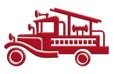 fire truck car icon