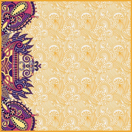 vintage floral background for your design, vector illustrationのイラスト素材