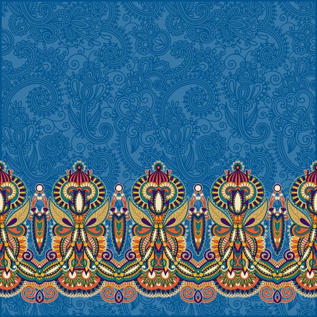 ornamental background with flower ribbon, stripe pattern, greeting cardのイラスト素材