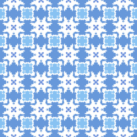 Vector pattern - colorful seamless geometrical background. Possibility of change of your color. You can apply it in the wide range of use.Vector illustration.のイラスト素材