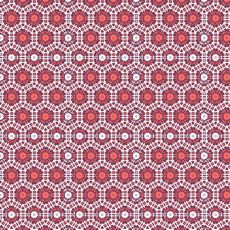 Vector pattern - colorful seamless geometrical background. Possibility of change of your color. You can apply it in the wide range of use.Vector illustration.のイラスト素材