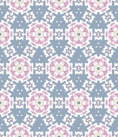 Vector pattern - colorful seamless geometrical background. Possibility of change of your color. You can apply it in the wide range of use.Vector illustration.のイラスト素材