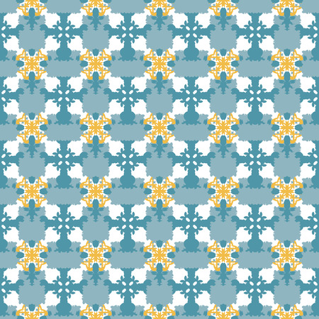 Vector pattern - colorful seamless geometrical background. Possibility of change of your color. You can apply it in the wide range of use.Vector illustration.のイラスト素材