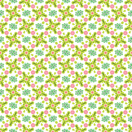Vector pattern - colorful seamless geometrical background. There is an opportunity to easily change color. You can apply it in the wide range of use.Vector illustration.のイラスト素材