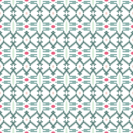 Vector pattern - colorful seamless geometrical background. Possibility of change of your color. You can apply it in the wide range of use.Vector illustration.のイラスト素材