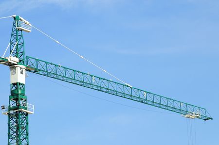 Construction crane.の写真素材
