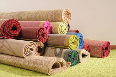 Oriental rugs. See more...の写真素材