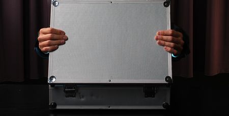 Opening case.                                の写真素材