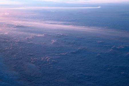 Twenty five thousands feet high.