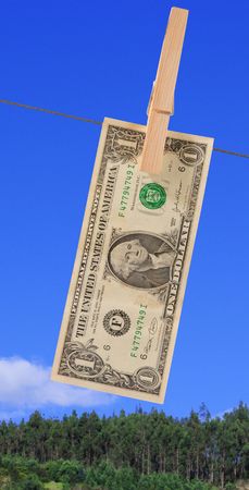 Money laundering.の写真素材