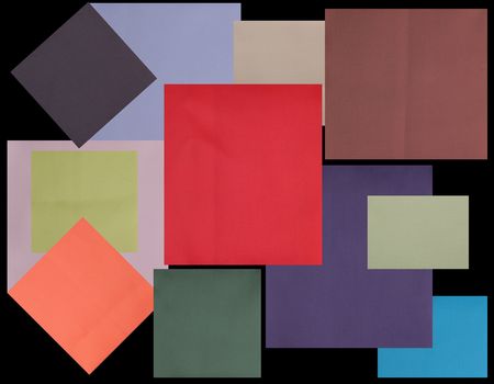 Textile samples.